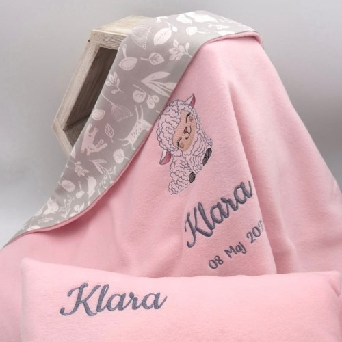 KOCYK i PODUSZKA z imieniem OWIECZKA