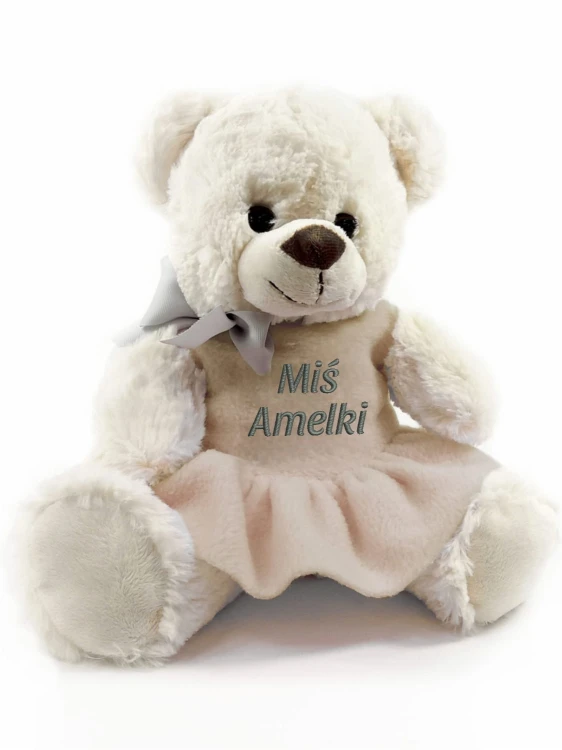 mis-kremowy-w-bezowej-sukience-z-imieniem-dziecka-30cm.jpg