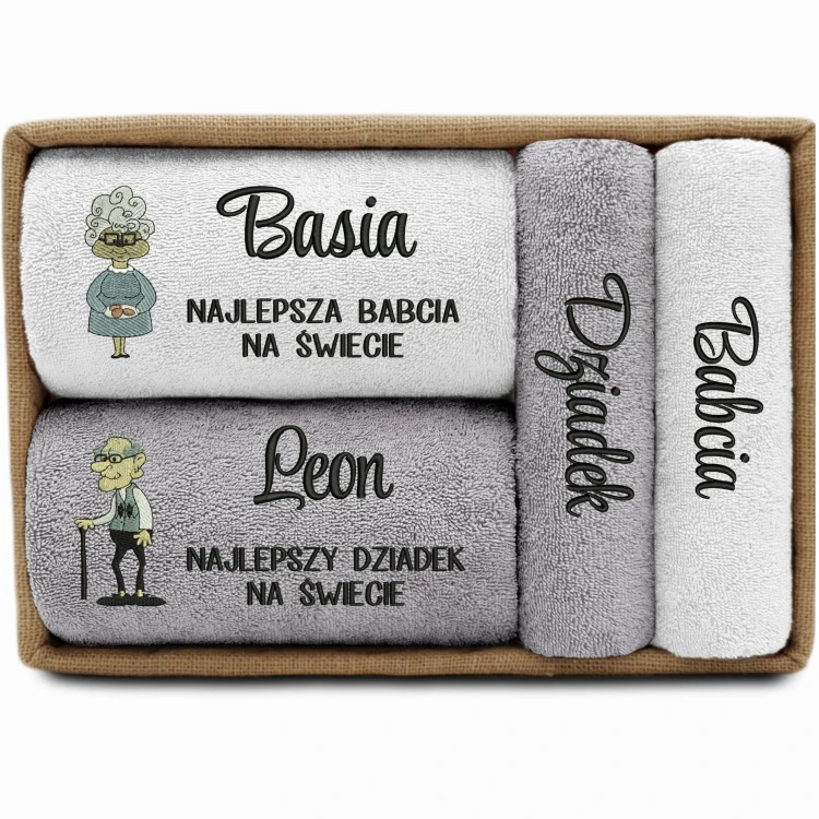 reczniki-w-koszu-x4-najlepsza-babcia-najlepszy-dziadek-bialy-szary.jpg