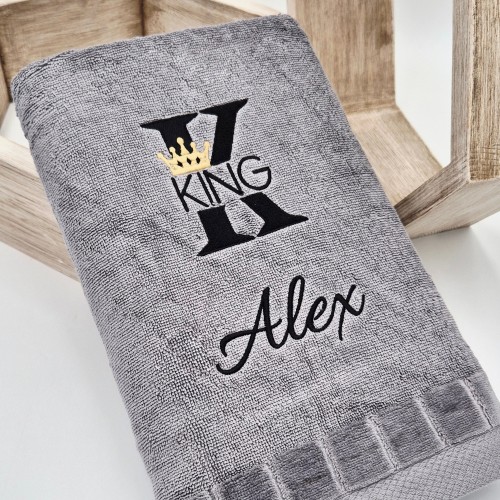 RĘCZNIK personalizowany z imieniem KING