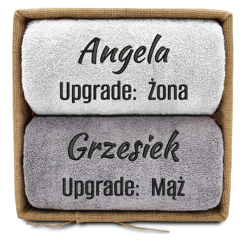 upgrade-zona-maz-2-reczniki-prezent-dla-pary-na-slub-bialy-szary.jpg