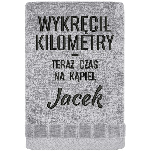 RĘCZNIK DLA ROWERZYSTY wykręcił kilometry - teraz czas na kąpiel