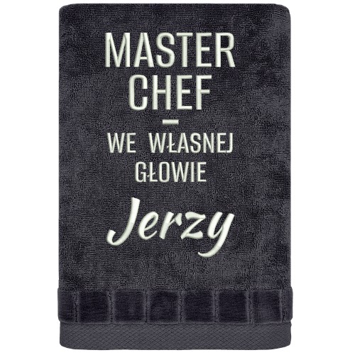 RĘCZNIK MIŁOŚNIKA GOTOWANIA master chef - we własnej głowie