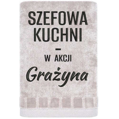 RĘCZNIK DLA SZEFOWEJ KUCHNI w akcji