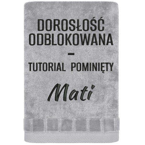 RĘCZNIK NA 18-TKĘ dorosłość odblokowana - tutorial pominęty