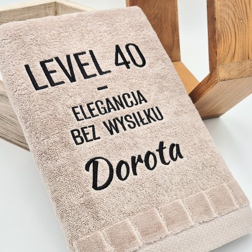 RĘCZNIK level 40 - elegancja bez wysiłku