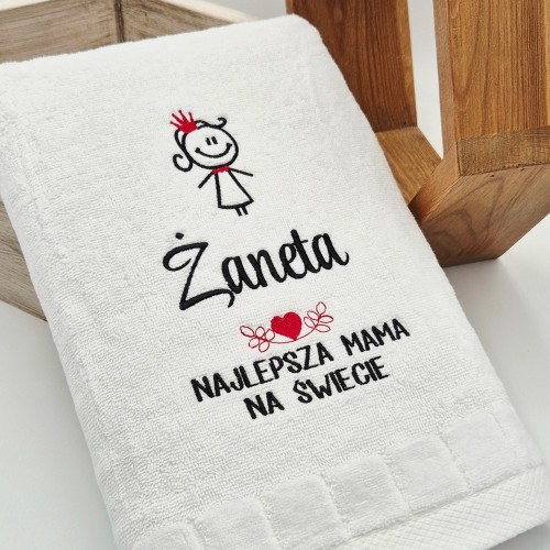 RĘCZNIK Najlepsza Mama Na Świecie