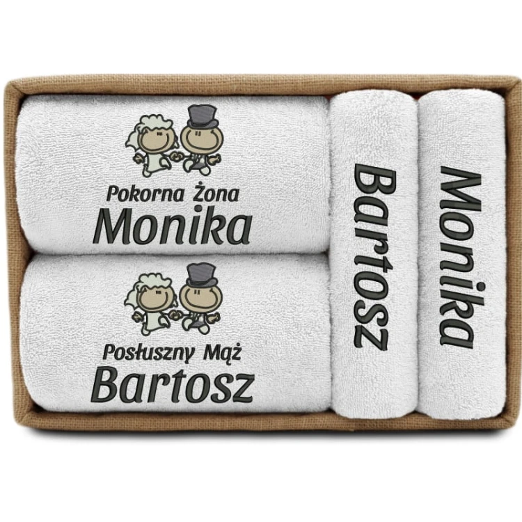 prezent-na-slub-4-reczniki-w-koszu-pokorna-zona-posluszny-maz-bialy.jpg