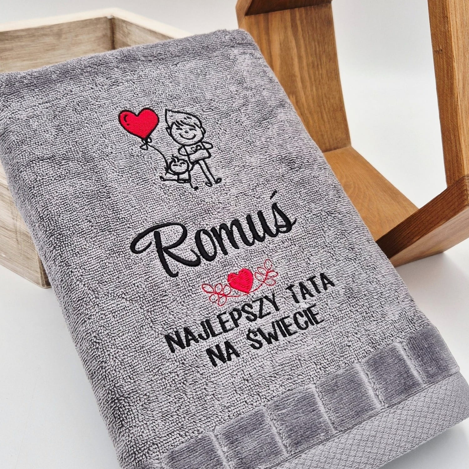RĘCZNIK Najlepszy Tata Na Świecie