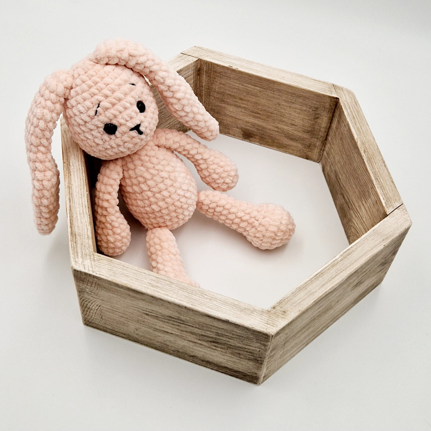 Maskotka handmade KRÓLICZEK - Himalaya Dolphin Baby